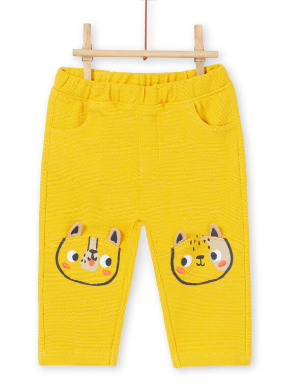 Baby boy yellow pants LUNOPAN1 / 21SG10L1PAN106
