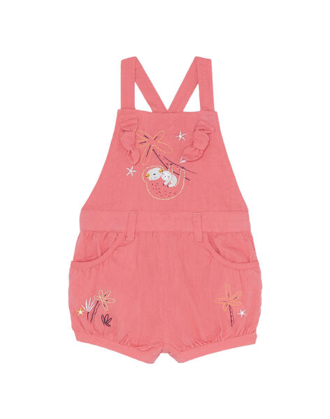 Pink Short Overalls For Baby For Sale On Dpam E Shop