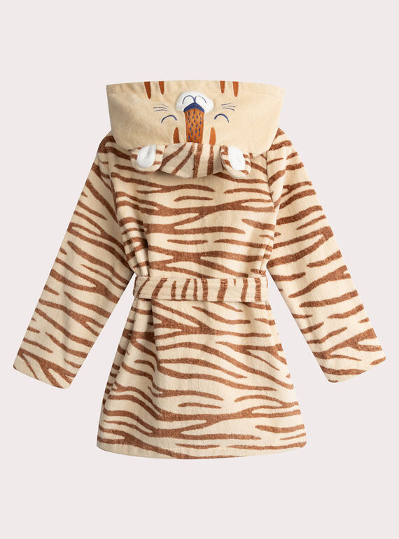 Tiger bathrobe for girls  VEFAROBTIG / 24WH1171RDC810