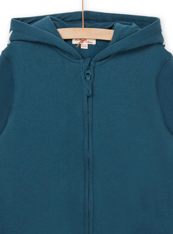 Hooded zip sweatshirt POPRIGIL / 22W902P1GILC225