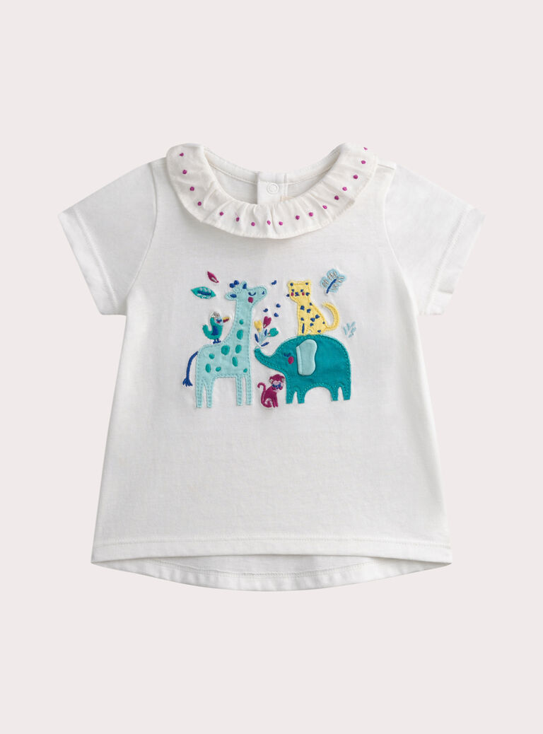 Off white BABY CARDIGAN WIBOBRA1 / 25SG09R1BRAA001