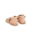 Coral leather sandals RISANDCORAIL / 23KK3762D0E415
