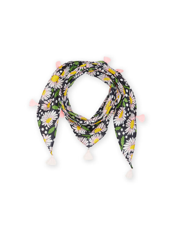 Black scarf child girl NYASOFOUL1 / 22SI01Q1FOUC243