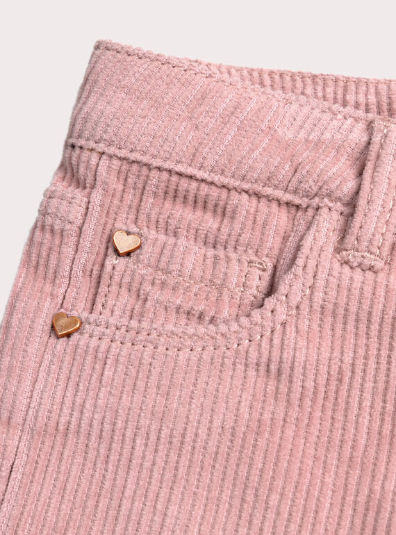 Old rose PANTS XAROPANT1 / 25W901S2PAN303