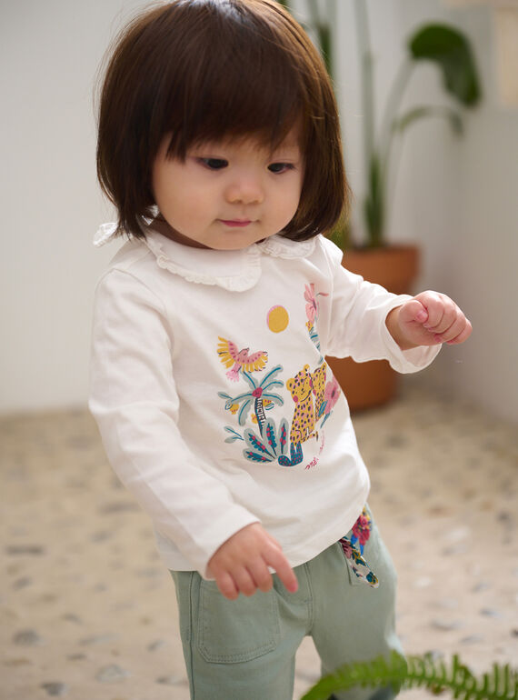 Baby girl's fancy print bra TICRIBRA / 24SG09L1BRA001