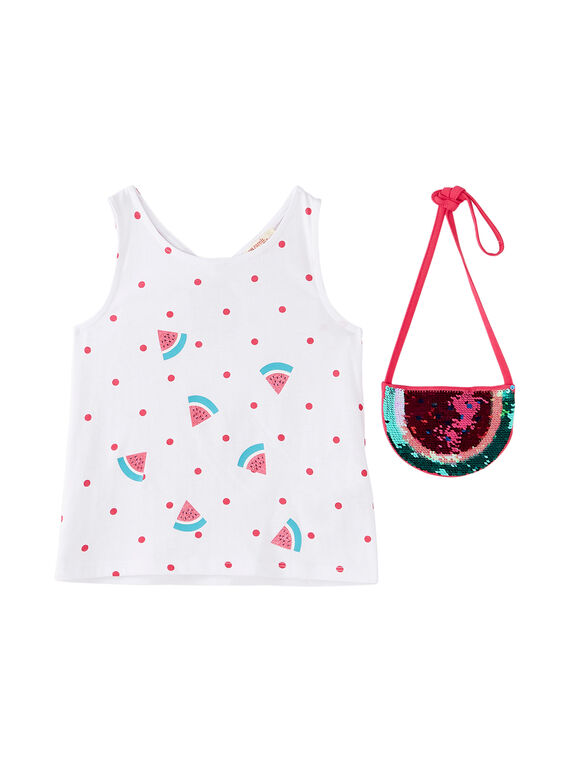 White tank top JAQUADEB2 / 20S901R1DEB000