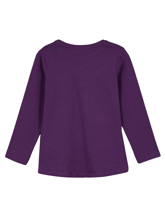 Purple Longsleeve T-SHIRT GAJOTEE5 / 19W901L1D32708