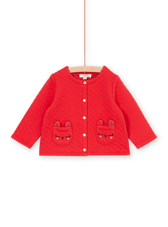 Baby girl red vest LIHACAR / 21SG09X1CAR505