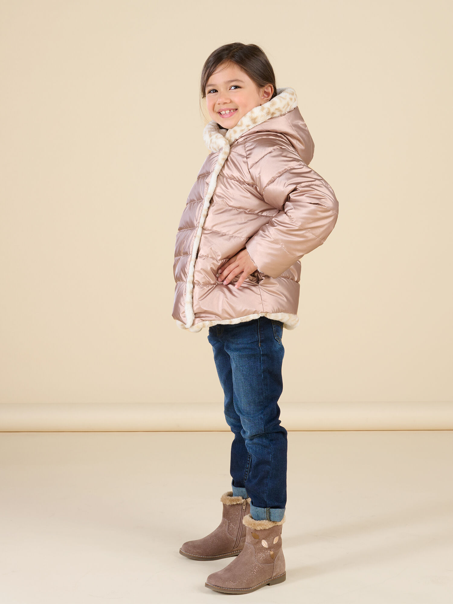 Manteau léger jean DPAM Enfants Filles Vêtements d'extérieur Manteaux Du Pareil au Même Manteaux 