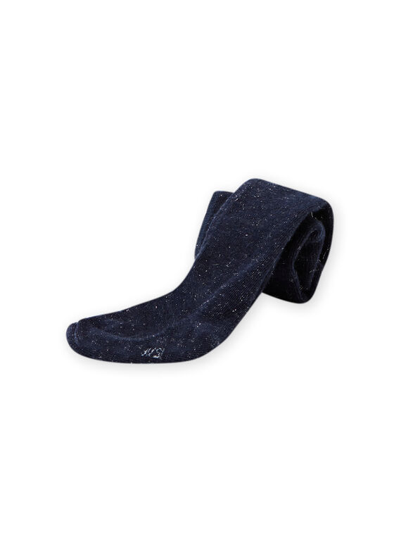 Baby girl navy blue sequin tights MYIJOCOLU2 / 21WI0916COL070