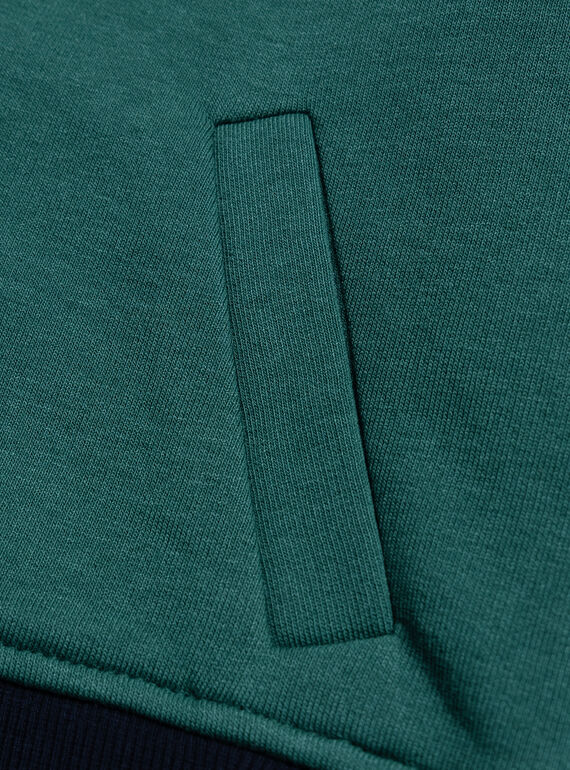 Green KIDS CARDIGAN XOJAGIL / 25W902M1GILG614