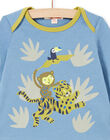 Baby boy's jungle animal T-shirt and pants set MUKAENS / 21WG10I1ENS020