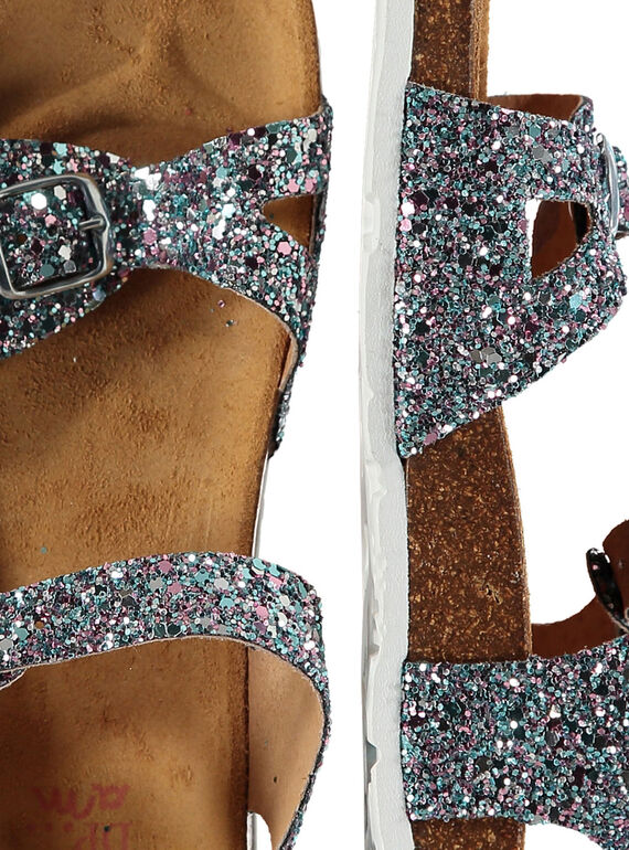 Girls? smart glitter sandals FFNULIGHT / 19SK35D8D0E956