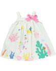 Baby girls' strappy dress CIMAROB1 / 18SG09U2ROB000