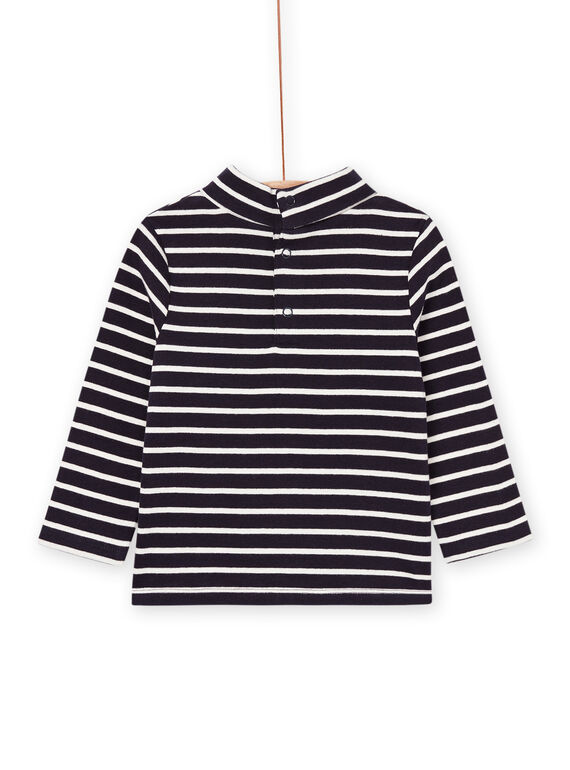 Ecru and navy blue striped underwear PUJOSOUP2 / 22WG10C1SPLC205