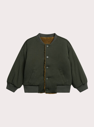 Brown KIDS CARDIGAN XOCOGIL / 25W902O1GIL821