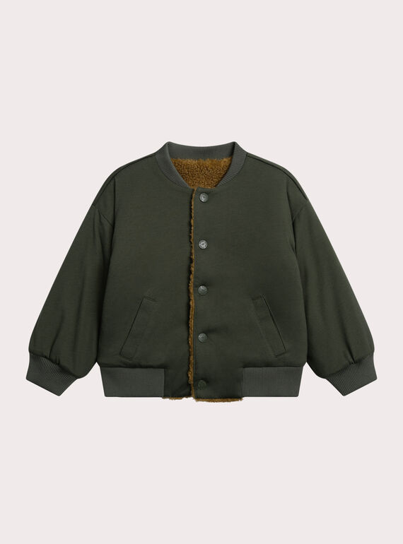 Brown KIDS CARDIGAN XOCOGIL / 25W902O1GIL821