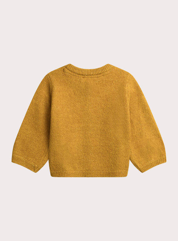 Yellow CARDIGAN XICOCAR2 / 25WG09O3CAR010