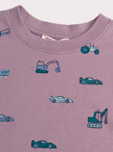 Purple TEE SHIRT SS WOJOTIAOP5 / 25S902M3TMC712