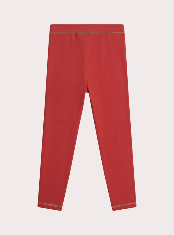 Red LEGGINGS XYAJOLEG2 / 25WI01E3CALF505