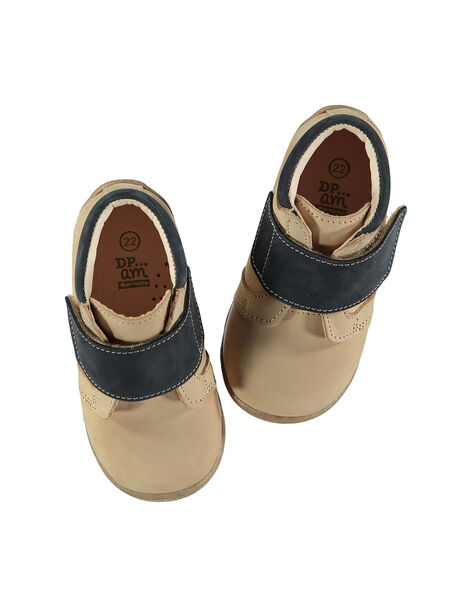 Baby boys' smart leather boots. FBGBOTHER / 19SK3841D0F080