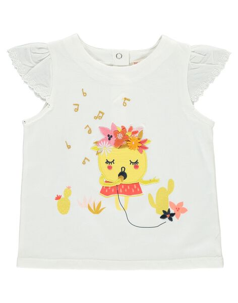 Baby girls' short-sleeved T-shirt CIPITI / 18SG09I1TMC001