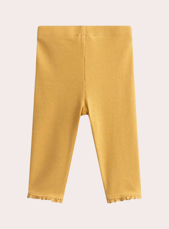 Yellow LEGGINGS WYIPRILEG / 25SI09S1CALB102