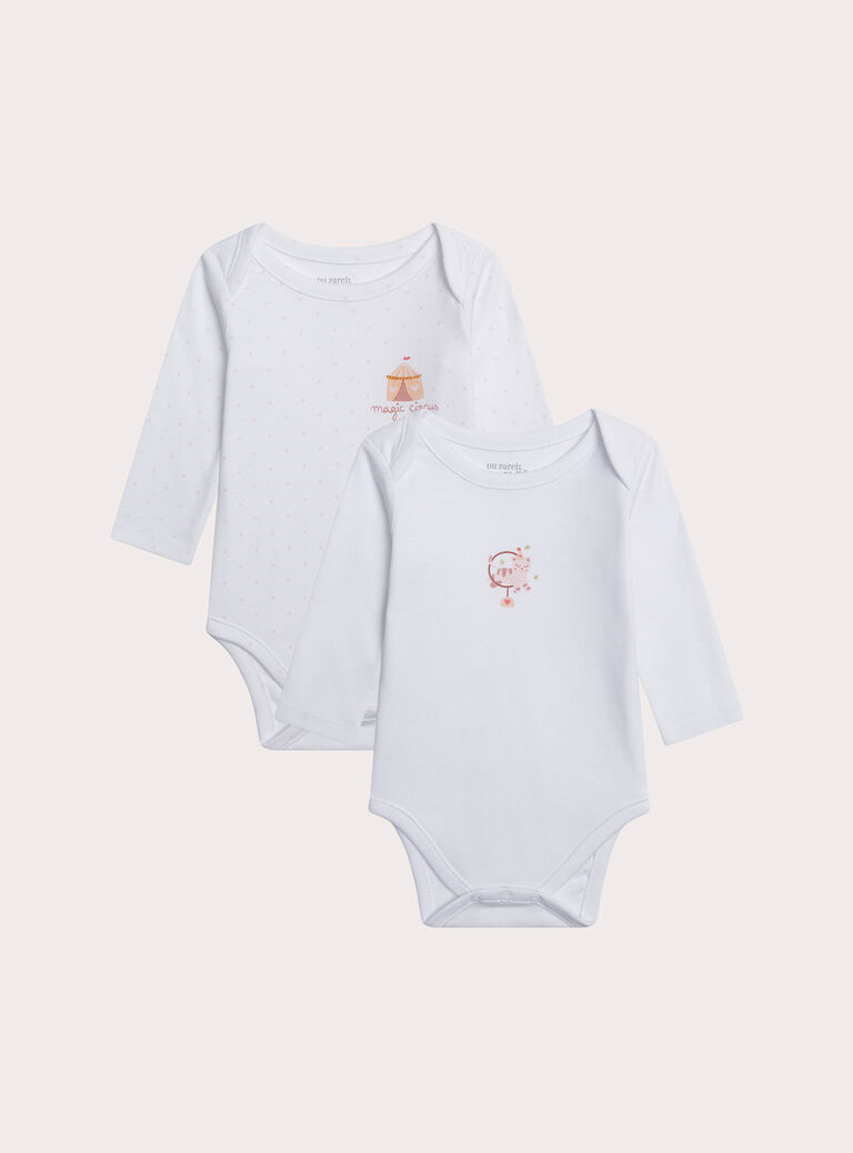 White UNDERWEAR BODY XEFIBODCIR / 25WH1345BDL000