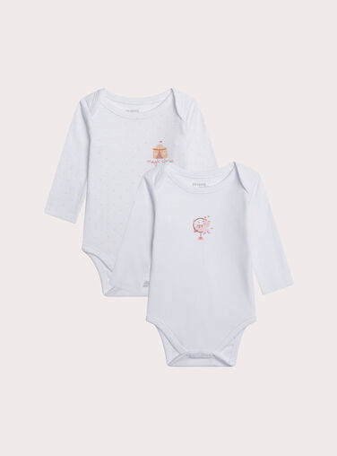 White UNDERWEAR BODY XEFIBODCIR / 25WH1345BDL000