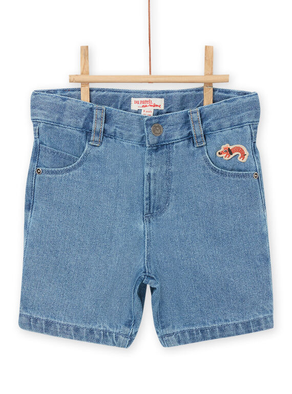 Denim shorts with elasticated waist RUSUNJEANEX / 23SG10K1BERP272