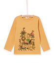 Jungle print T-shirt POMOTEE5 / 22W902N2TMLB106