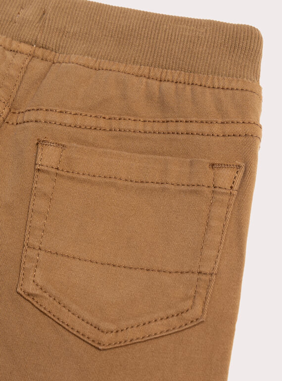 Light brown PANTS XOJOPAMAT1 / 25W902F1PANI806