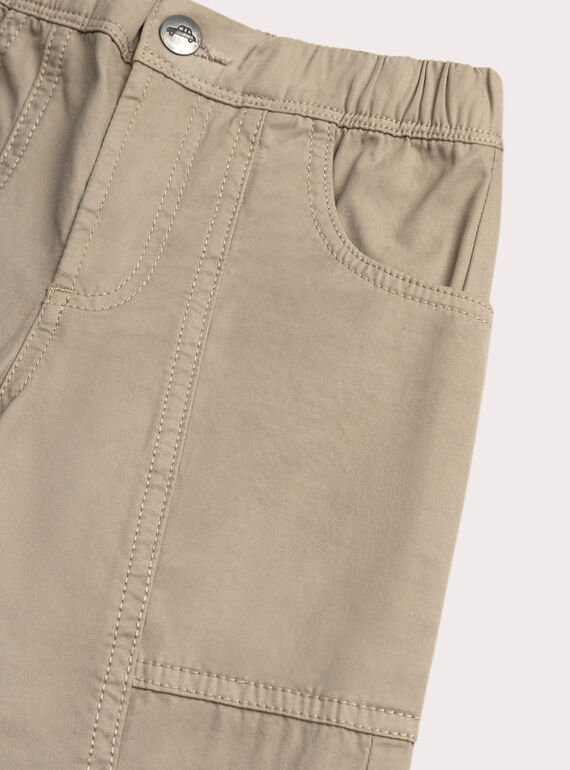 Light beige PANTS XOCOPAN2 / 25W902O1PAN806