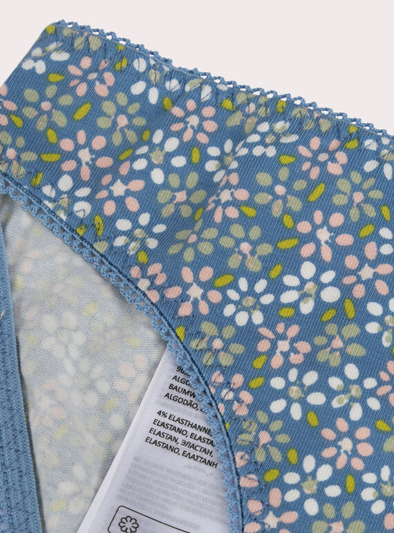 Set of 5 printed panties for girls  VEFALOTSEM1 / 24WH1181D5L001