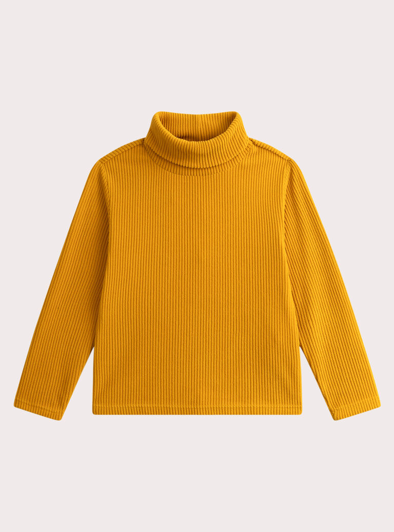 Golden yellow TURTLE NECK VOJOSOUP4 / 24W902K2SPL106