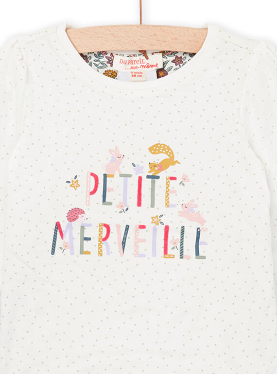 Reversible long sleeve t-shirt PIRHUTEE2 / 22WG09Q1TML001