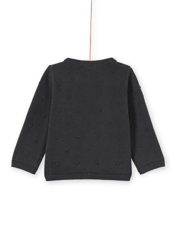 Baby girl anthracite vest LIPOECAR / 21SG09Y1CARJ916