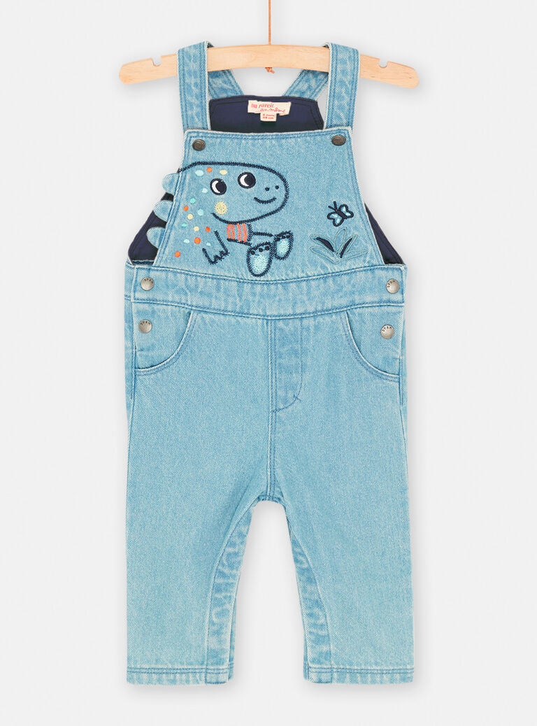 Baby boy's comfortable light denim overalls SUVERSAL / 23WG10J1SALP272
