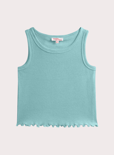 Lagoon blue TANK TOP WAJODEB1 / 25S901M3DEB210