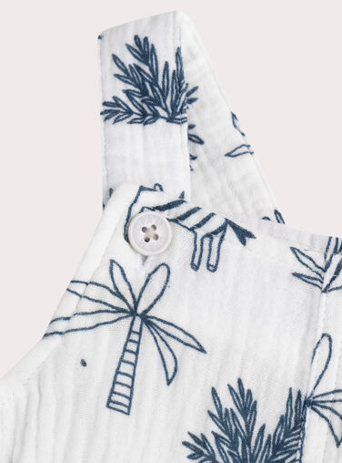 Off white SHORT DUNGAREES WUPRISAC1 / 25SG10S2SAC009