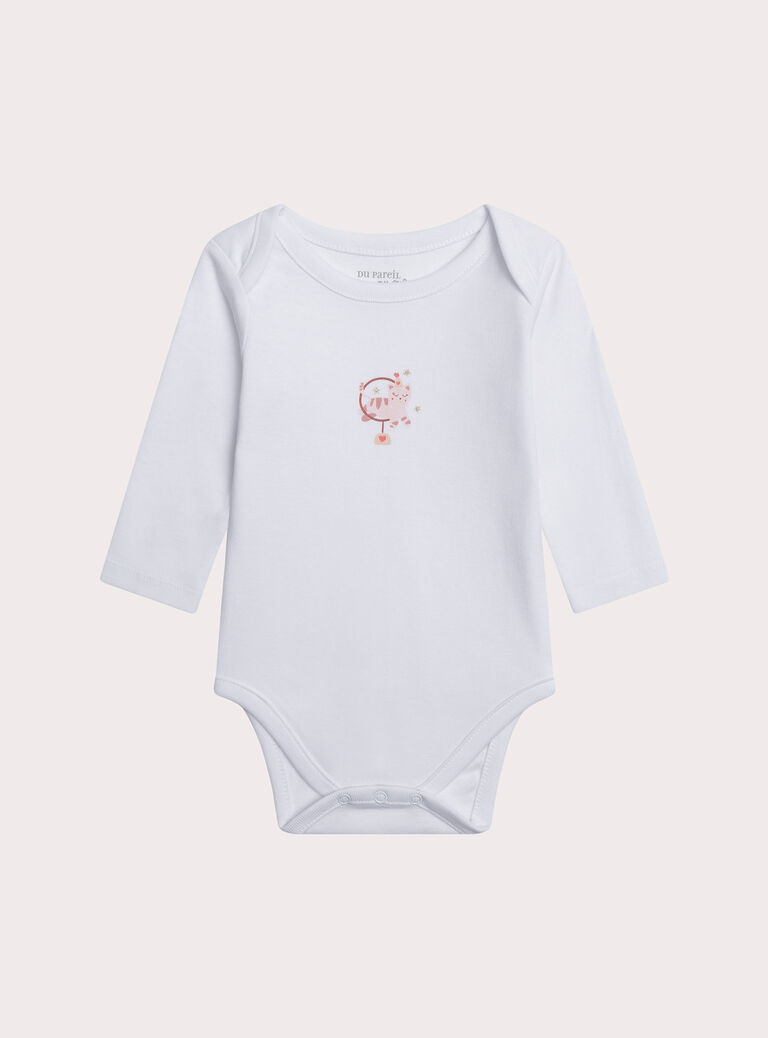 White UNDERWEAR BODY XEFIBODCIR / 25WH1345BDL000