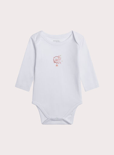 White UNDERWEAR BODY XEFIBODCIR / 25WH1345BDL000