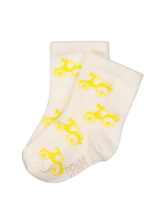 Baby boys' mid length socks FYUPOCHO / 19SI10C1SOQ000