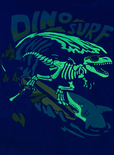 Blue TEE SHIRT SS WOTATI2 / 25S902U2TMCC211