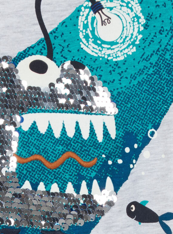 Heather grey T-SHIRT KOECOTEE4 / 20W902H3TML943