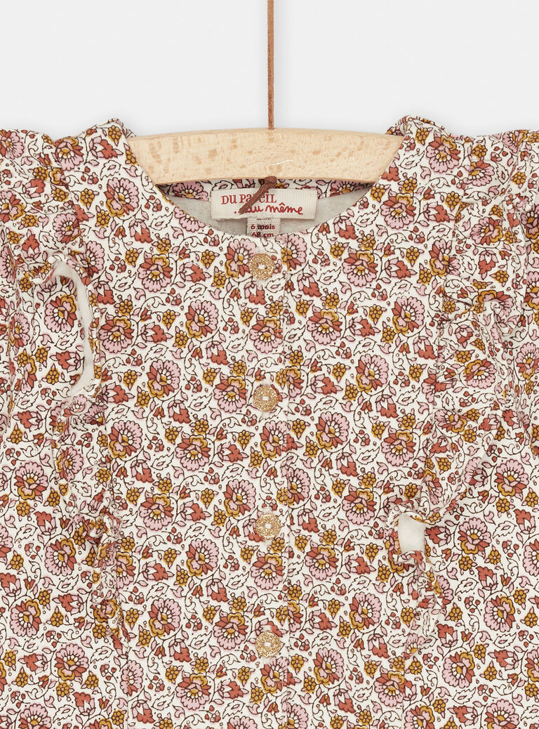 Ecru tunic and leggings Ecru tunic and leggings SICOUENS / 23WG09L1ENS001