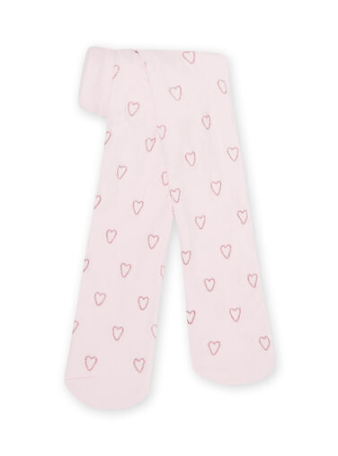 Child girl light pink tights NYAJOSCOL2 / 22SI0162COL321