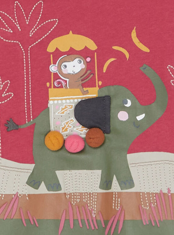 Rose wood T-shirt JUDUTI2 / 20SG10O2TMC312