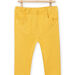 Baby Girl Yellow Pants with Dots and Heart Pockets