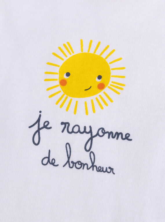 White BODYSUIT WEGABODSOL / 25SH14C2BOD000